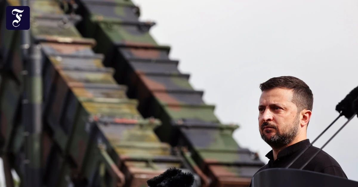 Krieg in der Ukraine: Selenskyj: Deutschland hilft Ukraine bei Patriots