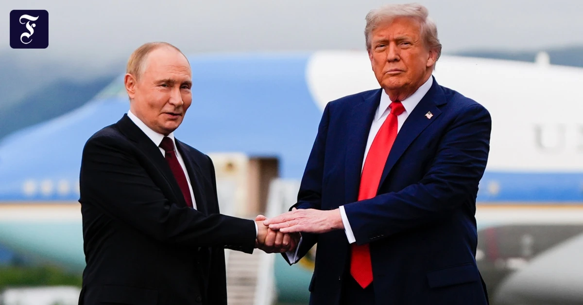 Krieg in der Ukraine: Trump: Treffe Putin erst, wenn Deal sicher ist