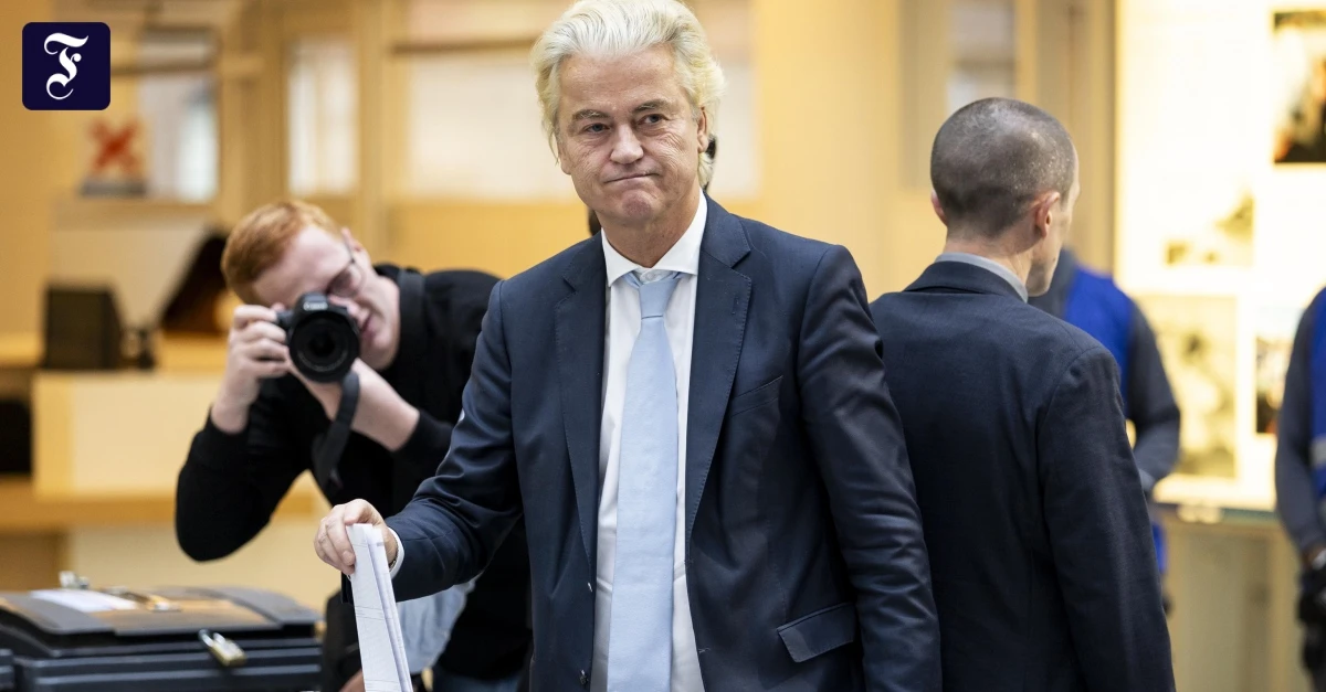 Wahl in den Niederlanden: Wilders: „Wir hatten auf ein anderes Ergebnis gehofft“