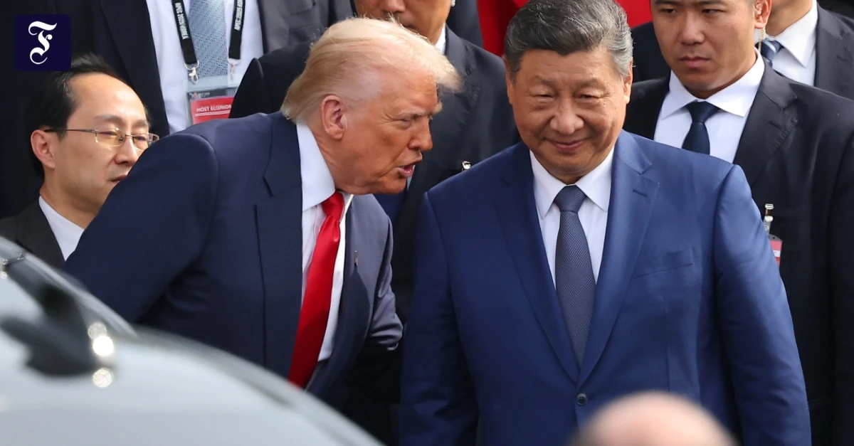 Treffen von Trump und Xi: Der Burgfrieden