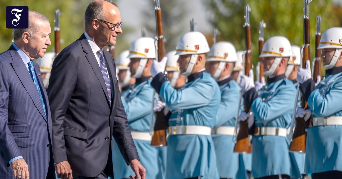 Merz bei Erdoğan: Eine doch recht deutliche Erwiderung