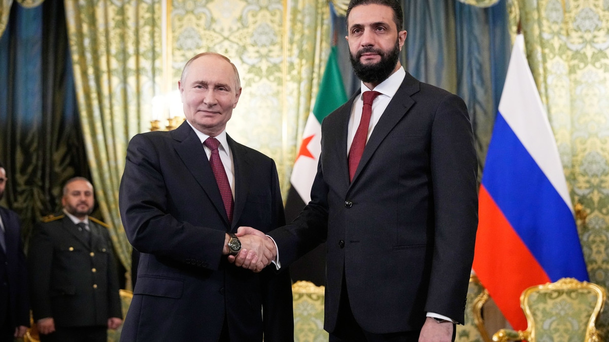 Ahmed al-Scharaa: Ein heikler syrischer Gast für Putin