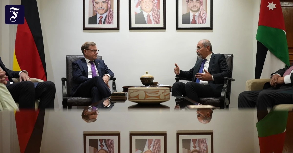 Krieg in Nahost: Wadephul reist erstmals nach Jordanien