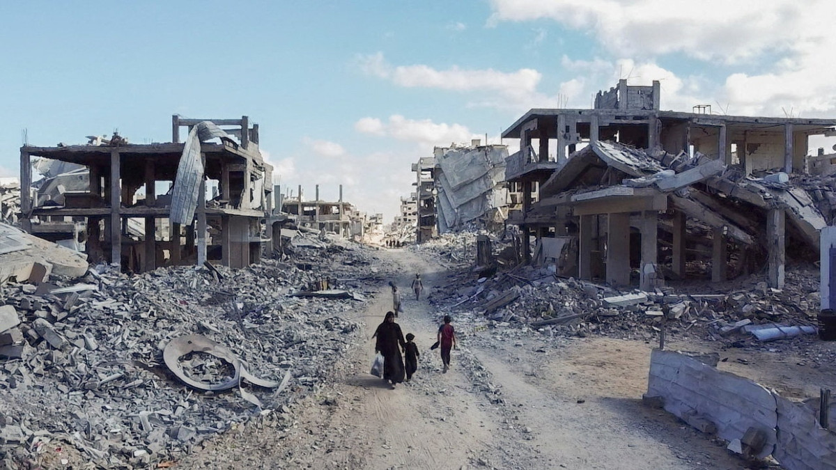 Gaza-Stadt im Oktober - Reuters