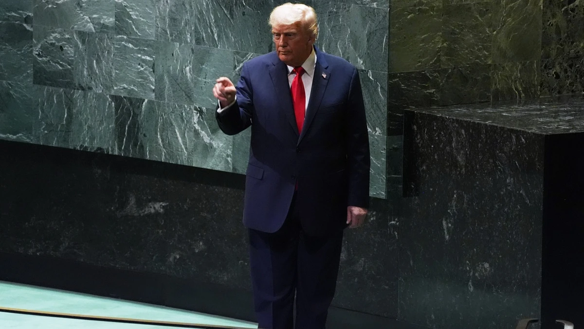 Rede vor Vereinten Nationen: Trump gratuliert Deutschland zur Abkehr vom „kranken Weg“