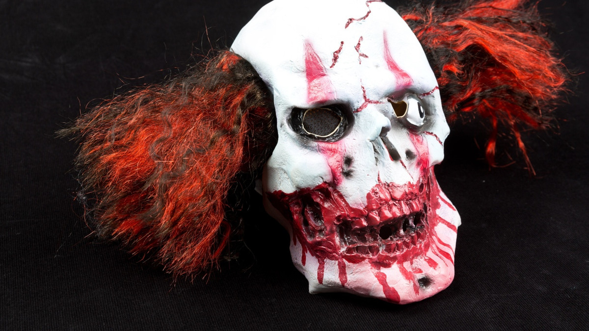 Furchteinflößend: Gruselclown- und andere Masken sind bei Verbrauchern beliebt. - Wolfgang Eilmes