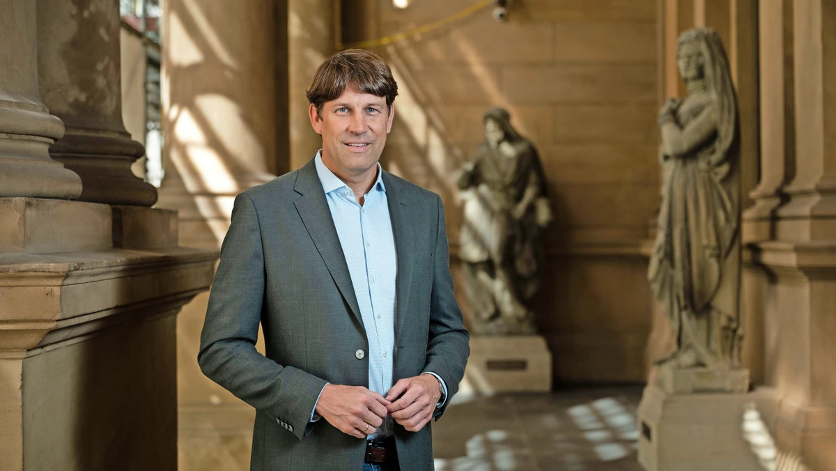 Setzt auf eine liberale Ordnung: Clemens Christmann ist seit April Hauptgeschäftsführer der IHK Frankfurt. - Stefan Nieland