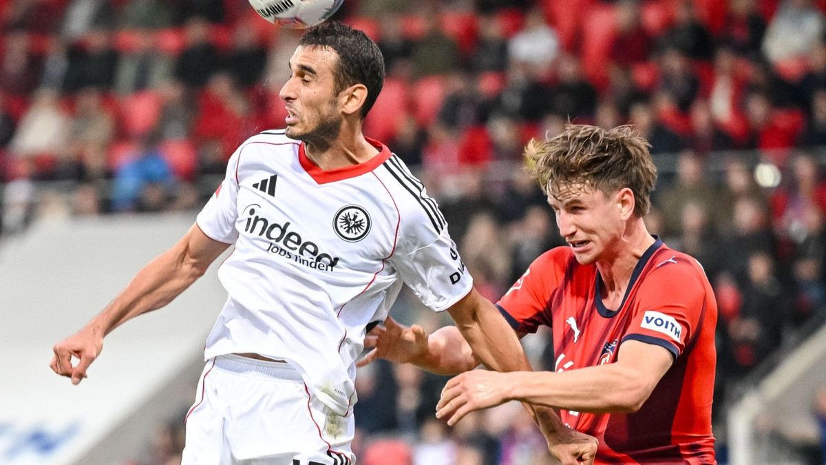 1:1-Unentschieden: Frankfurt enttäuscht in Heidenheim