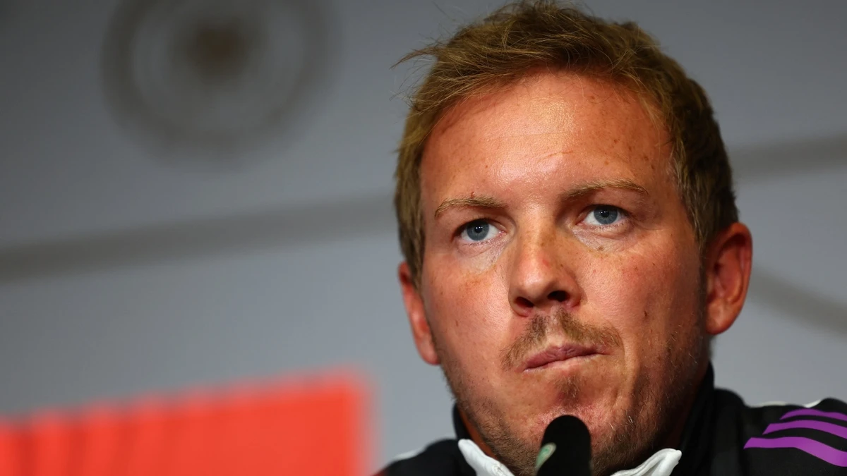 „Es wird personell ein bisschen was passieren“: Julian Nagelsmann - Reuters
