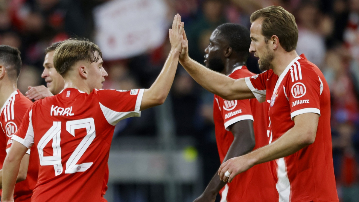 Lennart Karl wird mit seinem Treffer zum jüngsten deutschen Champions-League-Torschützen. - Reuters