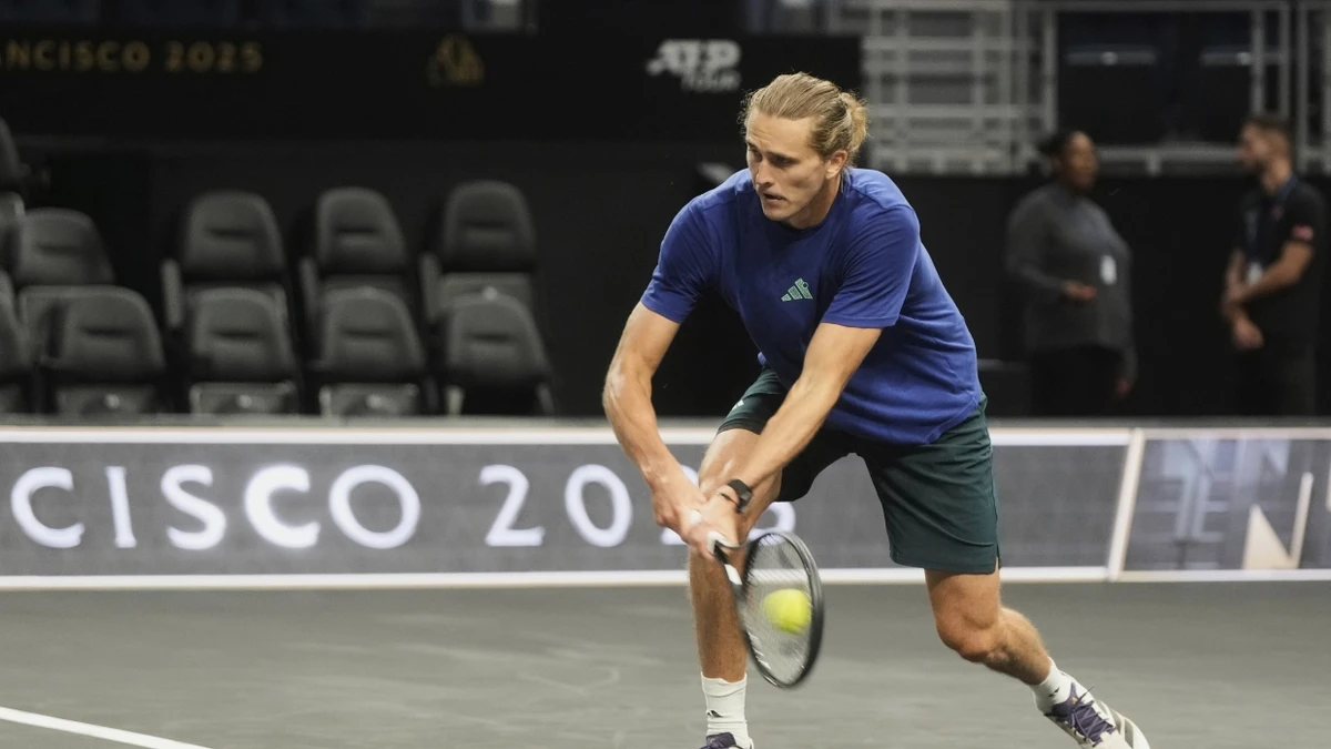 Alexander Zverev in Aktion - dpa