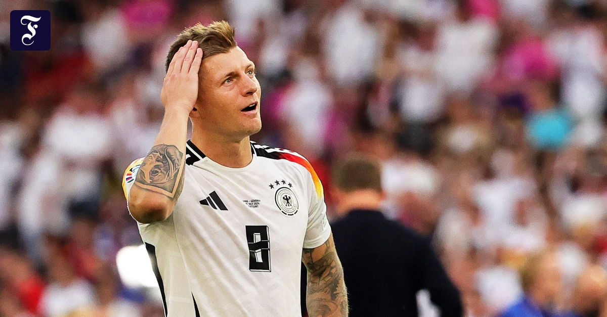 After the embarrassment in Bratislava: Why Toni Kroos is missing from the ...