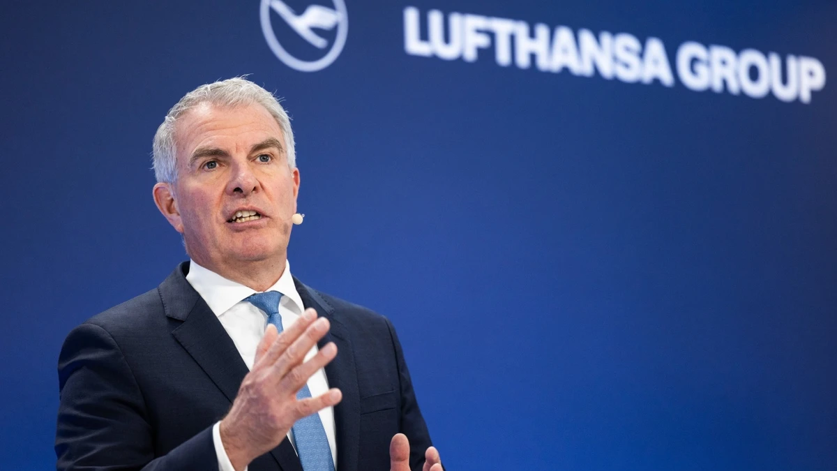 Lufthansa-Chef Carsten Spohr: „Zuletzt hatten wir vor elf Jahren eine so gute Performance.“ - dpa