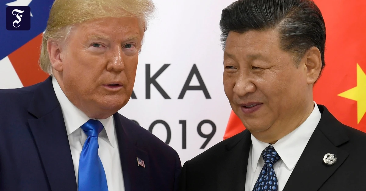 Liveblog Trump-Zölle: Trump erwartet „großartiges Treffen“ mit Chinas Staatschef Xi Jinping