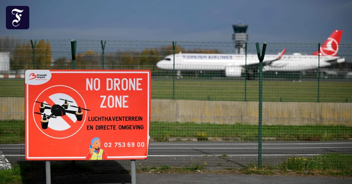 Drohnen über Belgien: Kein Werk von Amateuren
