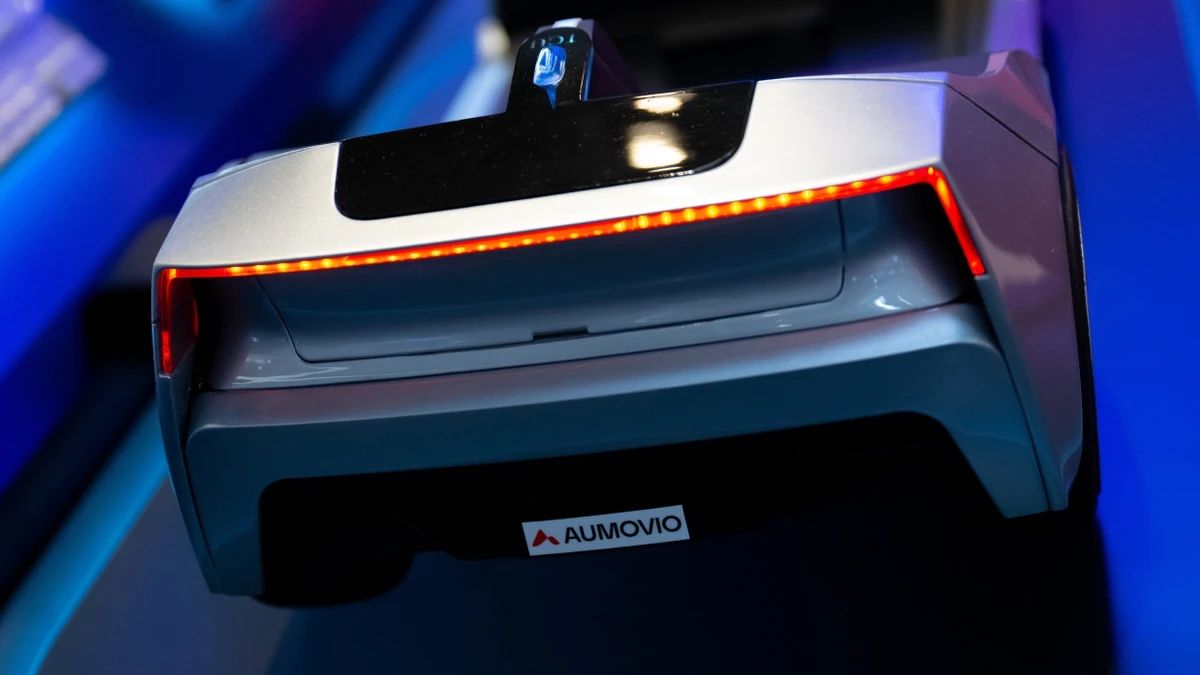 Das Auto ist auch die Summe seiner Teile: Stand des Zulieferers Aumovio auf der IAA - dpa