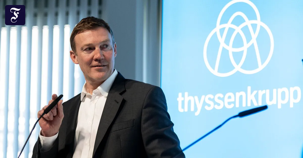 Thyssenkrupp will sich von seinem Stahlchef trennen