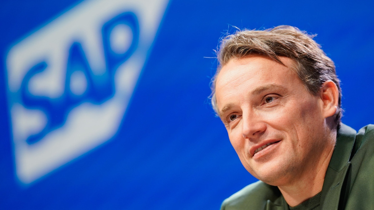 SAP-Chef Christian Klein - dpa