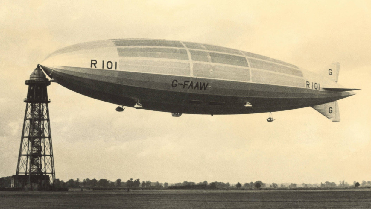 Historisches E-Paper: Katastrophe des Luftschiffs „R 101“ 