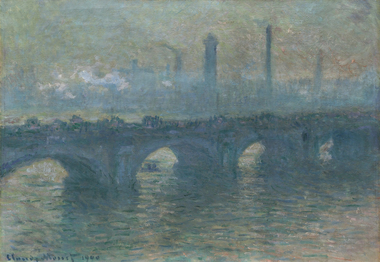 Claude Monet, „Waterloo Bridge, Gray Weather“, 1900