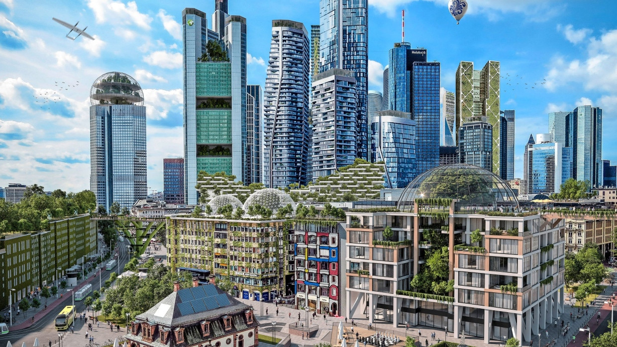 So stellt sich die Reinventing Society die Zukunft von Frankfurt am Main vor.