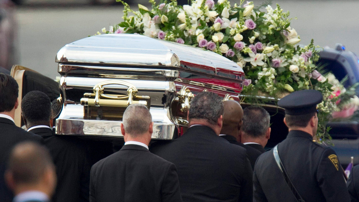Spannende Sarg Offen Whitney Houston Grab Bildernull