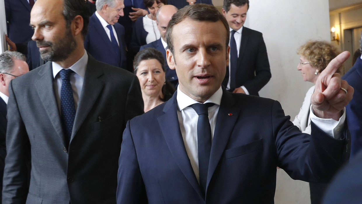 Will nur noch mit Journalisten seiner Wahl kooperieren: Präsident Emmanuel Macron