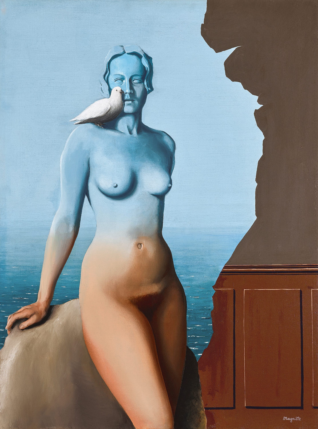 Bei Sotheby’s: René Magritte, „La magie noire“, 1934, Öl auf Leinwand, 73 mal 54 Zentimeter, Taxe 5 bis 7 Millionen Euro