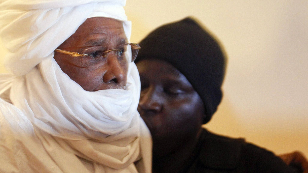 Hissène Habré im Gericht in Dakar (im Juli 2015) Hissène Habré im Gericht in Dakar (im Juli 2015)