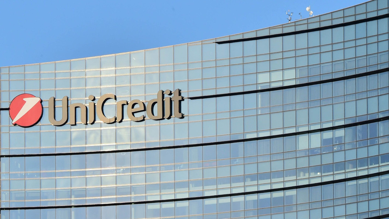 Unicredit-Filiale in Mailand