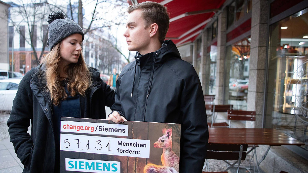 Die Fridays-for-Future-Aktivisten Luisa Neubauer und Nick Heubeck Die Fridays-for-Future-Aktivisten Luisa Neubauer und Nick Heubeck