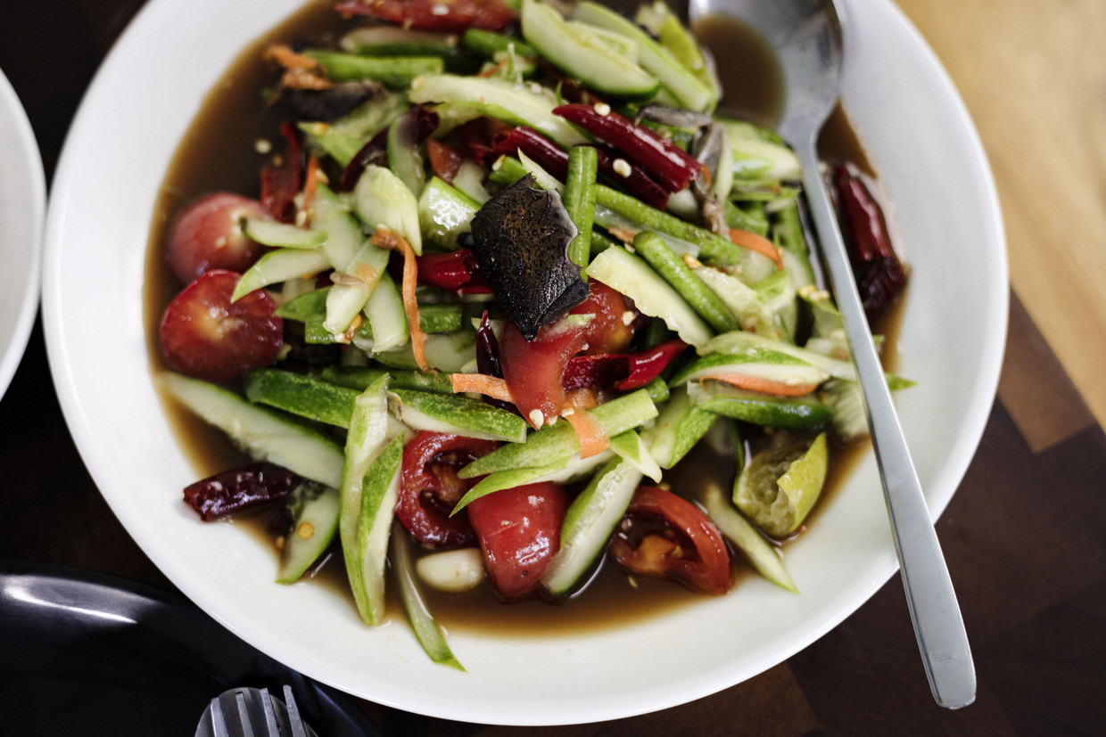 Scharfer Salat: Gurke ist in vielen Varianten in der asiatischen Küche beliebt.
