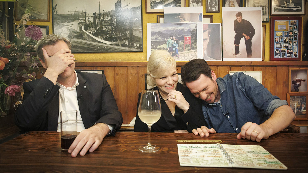 Eyes never stay dry: Markus Söder, Ina Müller and Felix Neureuther.