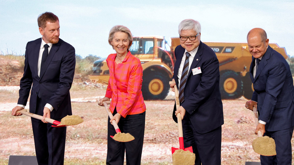 Nutzt alles Schippen für die Chipfrabrik von TSMC in Dresden nichts? „Diese Großansiedlungen bringen nicht so viel für die gesamtwirtschaftliche Entwicklung“, sagt Ökonom Joachim Ragnitz.