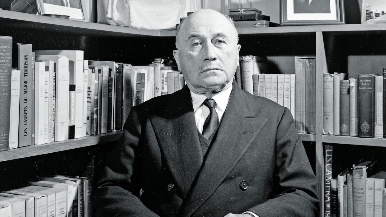 Ein Vorbild: Jean Monnet, aufgenommen 1966