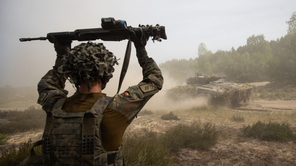 An der Truppe liegt es nicht: Auf dem Übungsplatz Oberlausitz