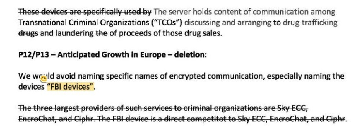 Wurde der F.A.Z. zugespielt: Auszug aus dem E-Mail-Austausch zwischen FBI und litauischer Polizei