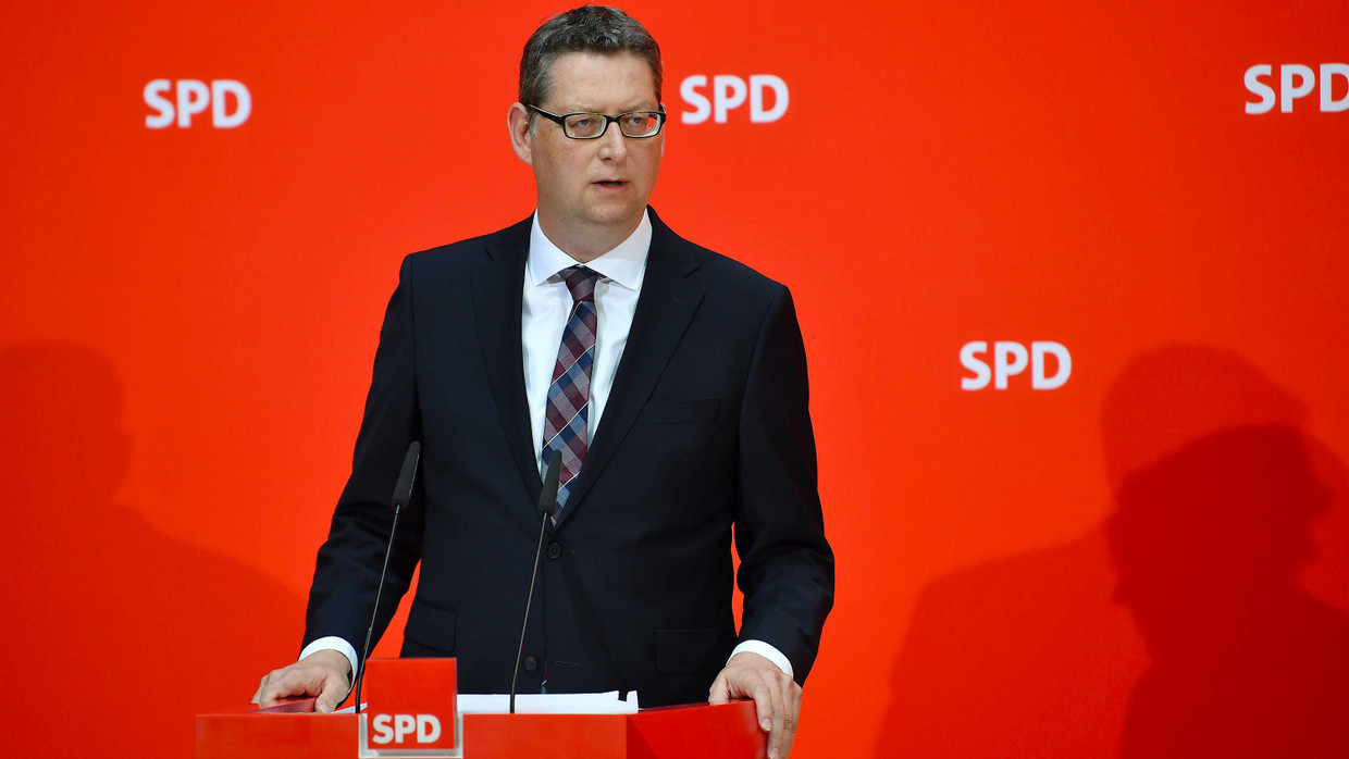 Thorsten Schäfer-Gümbel, derzeit kommissarischer SPD-Chef, im Juni in Berlin Thorsten Schäfer-Gümbel, derzeit kommissarischer SPD-Chef, im Juni in Berlin