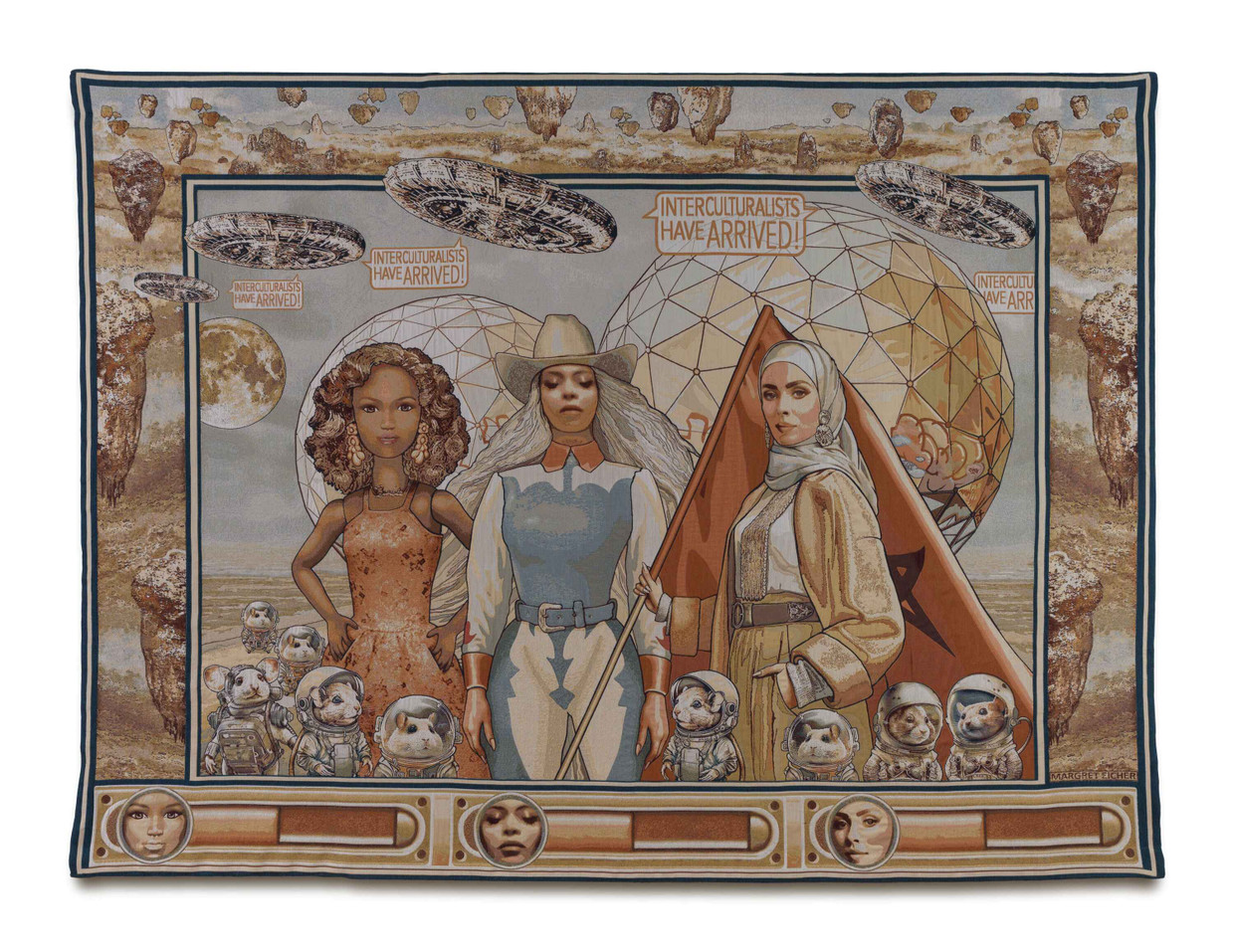 Die Digitale Zukunft als Verheißung? Margret Eichers „Interculturalists have arrived 2“ von 2025