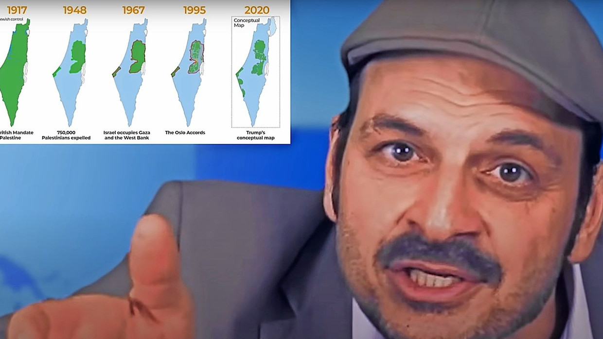 Kaya Yanar kritisiert als Satirefigur Yildirim Israel. Kaya Yanar kritisiert als Satirefigur Yildirim Israel.