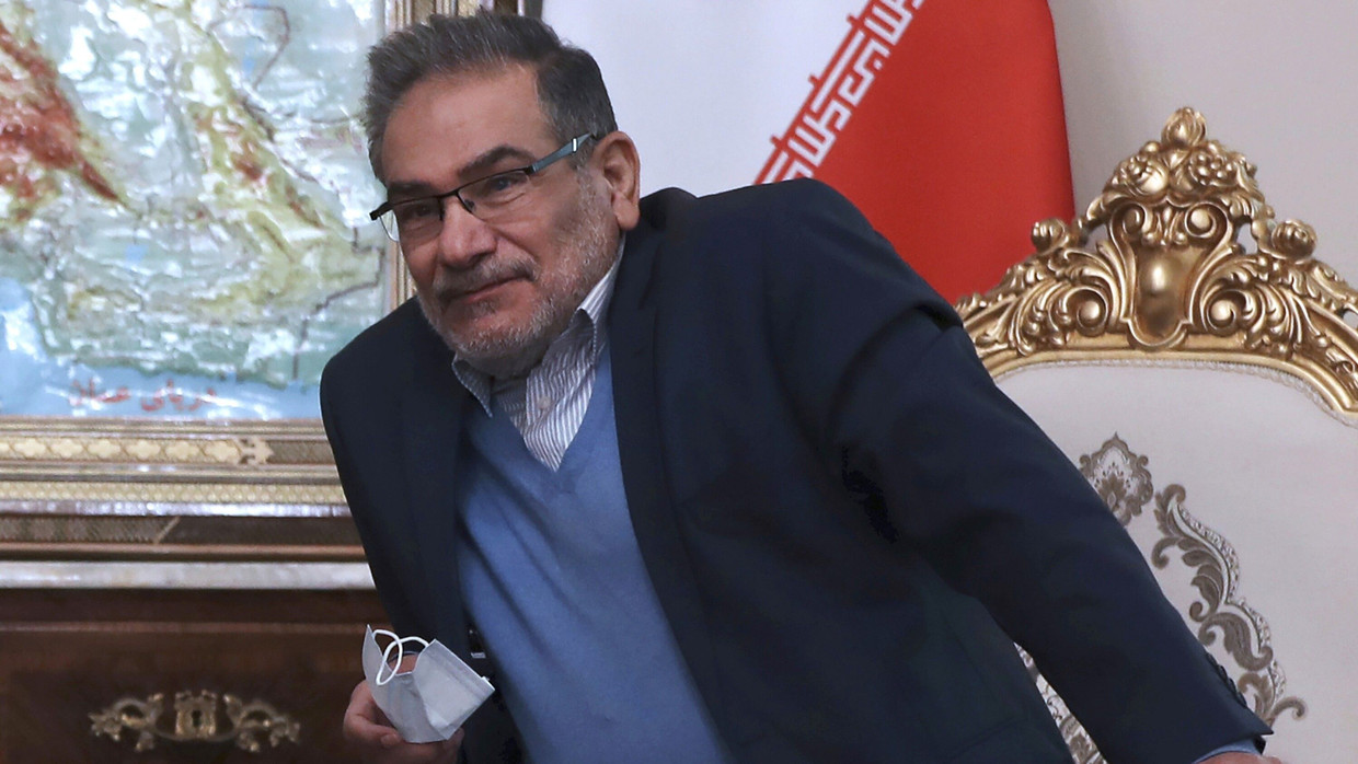 Ali Shamkhani am 12. Juni 2021 in Teheran