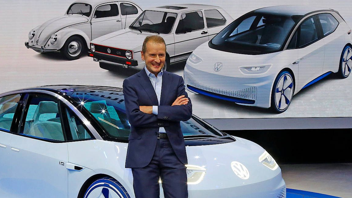 Diess geht bei der Elektromobilität in die Vollen. Diess geht bei der Elektromobilität in die Vollen.