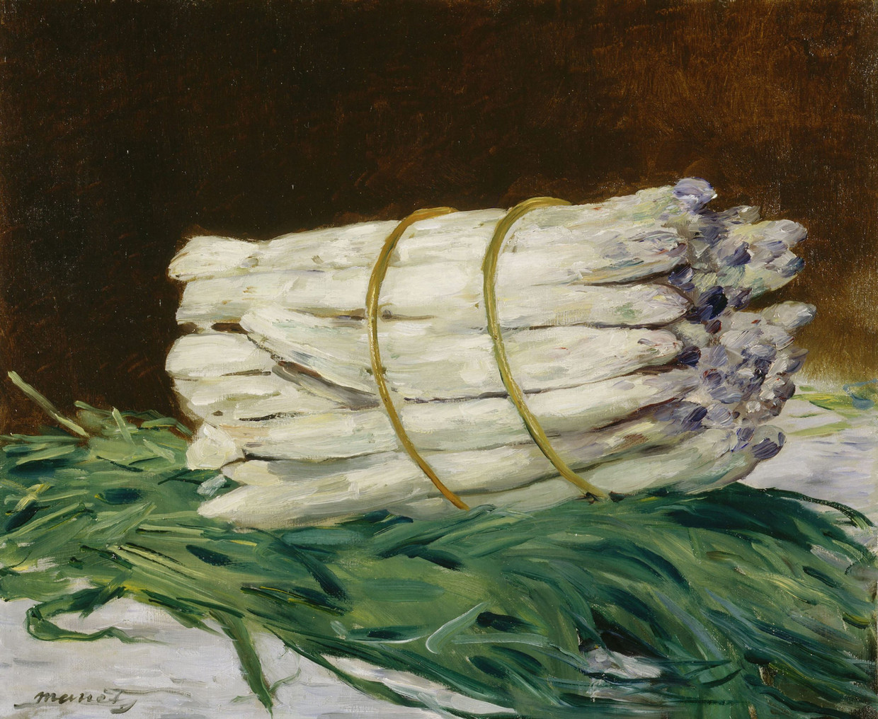 Impressionismus als Vorbild: Edouard Manets „Spargelbündel“ von 1880