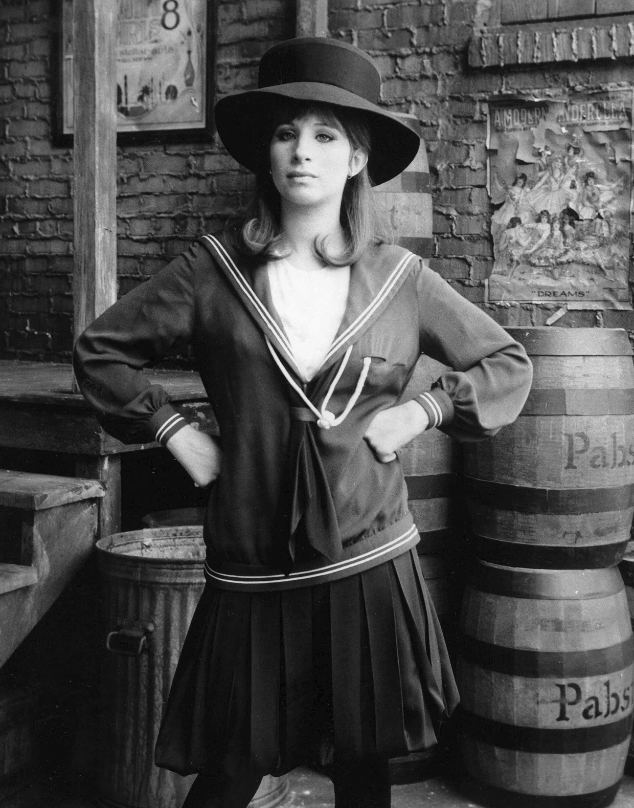 Barbra Streisand 1968 in „Funny Girl“