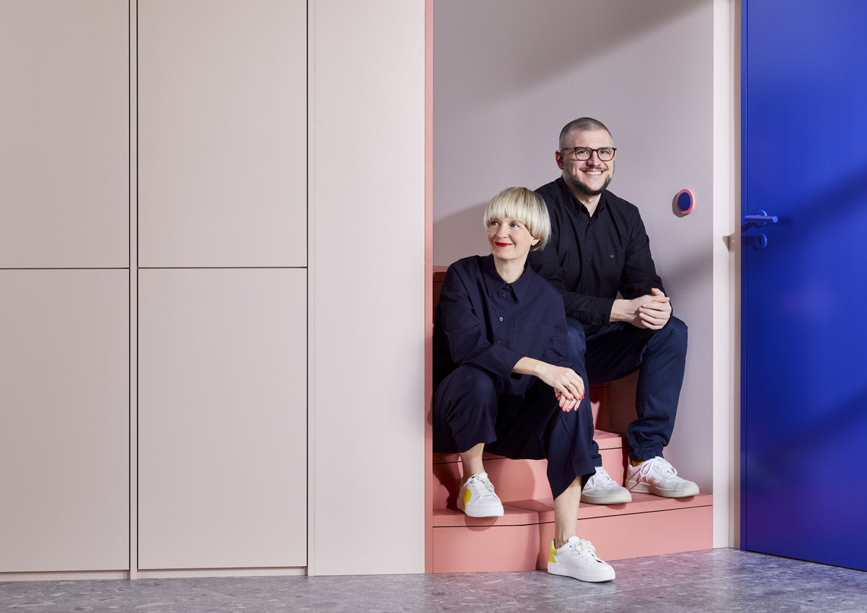 Die Designer Eva Marguerre und Marcel Besau entwarfen für das Unternehmen Hagen stylische Lichtschalter.