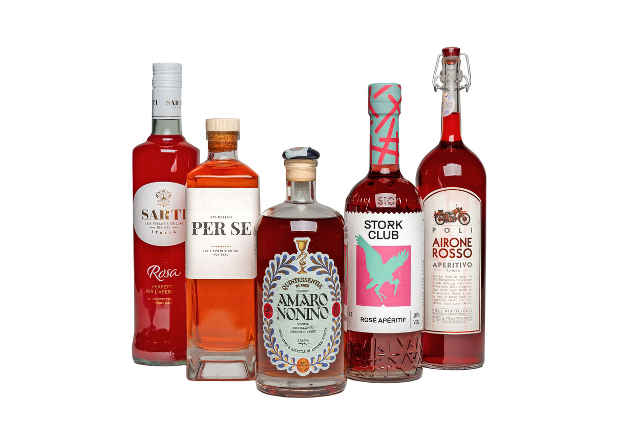 Sarti Rosa, Per Se, Amaro Nonino, Rosé-Aperitif und Airone Rosso - damit lässt es sich gut durch den Sommer kommen.