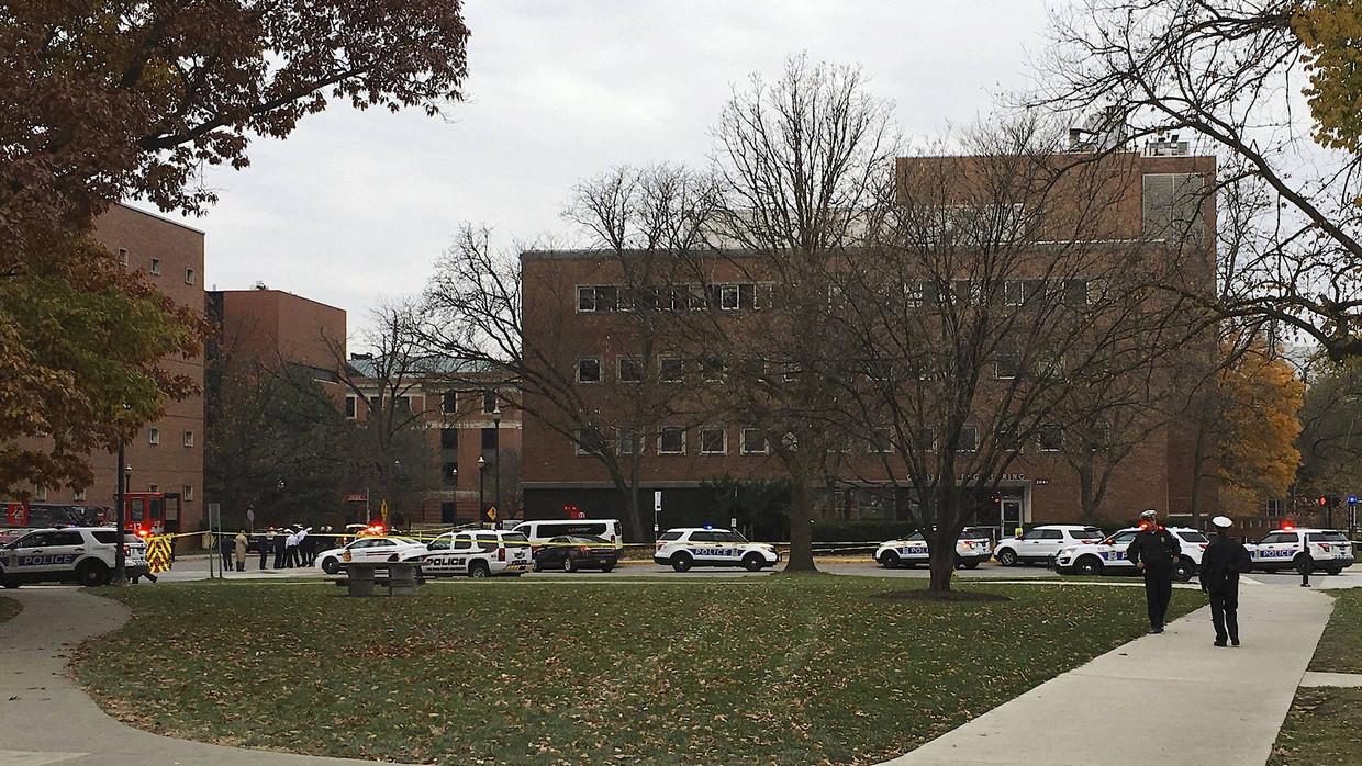 Polizeieinsatz in Ohio. An der Universität in Columbus ist ein Bewaffneter unterwegs gewesen.