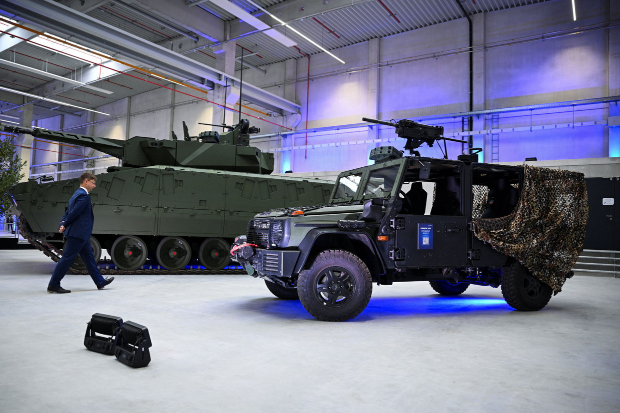 Panzerfahrzeuge von Rheinmetall: Deutschland sollte eine militärische und wirtschaftliche Vitalisierung Europas anregen und befördern.