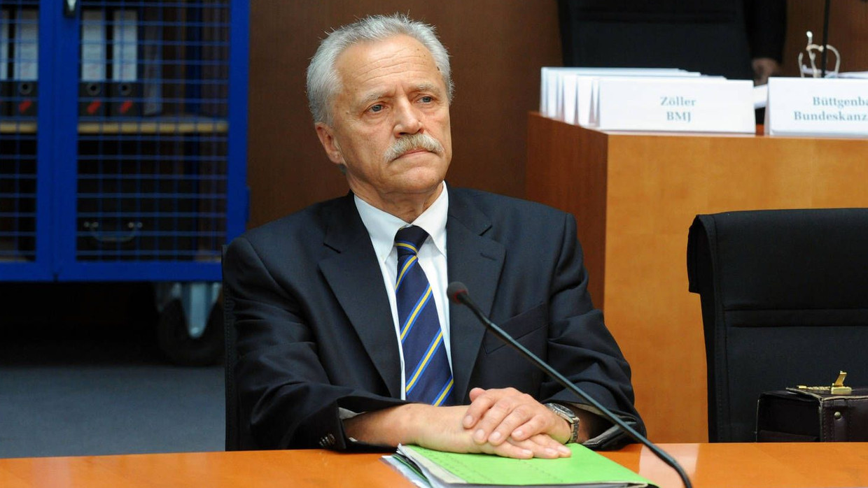 Unter Druck: der scheidende Präsident des Verfassungsschutzes, Heinz Fromm