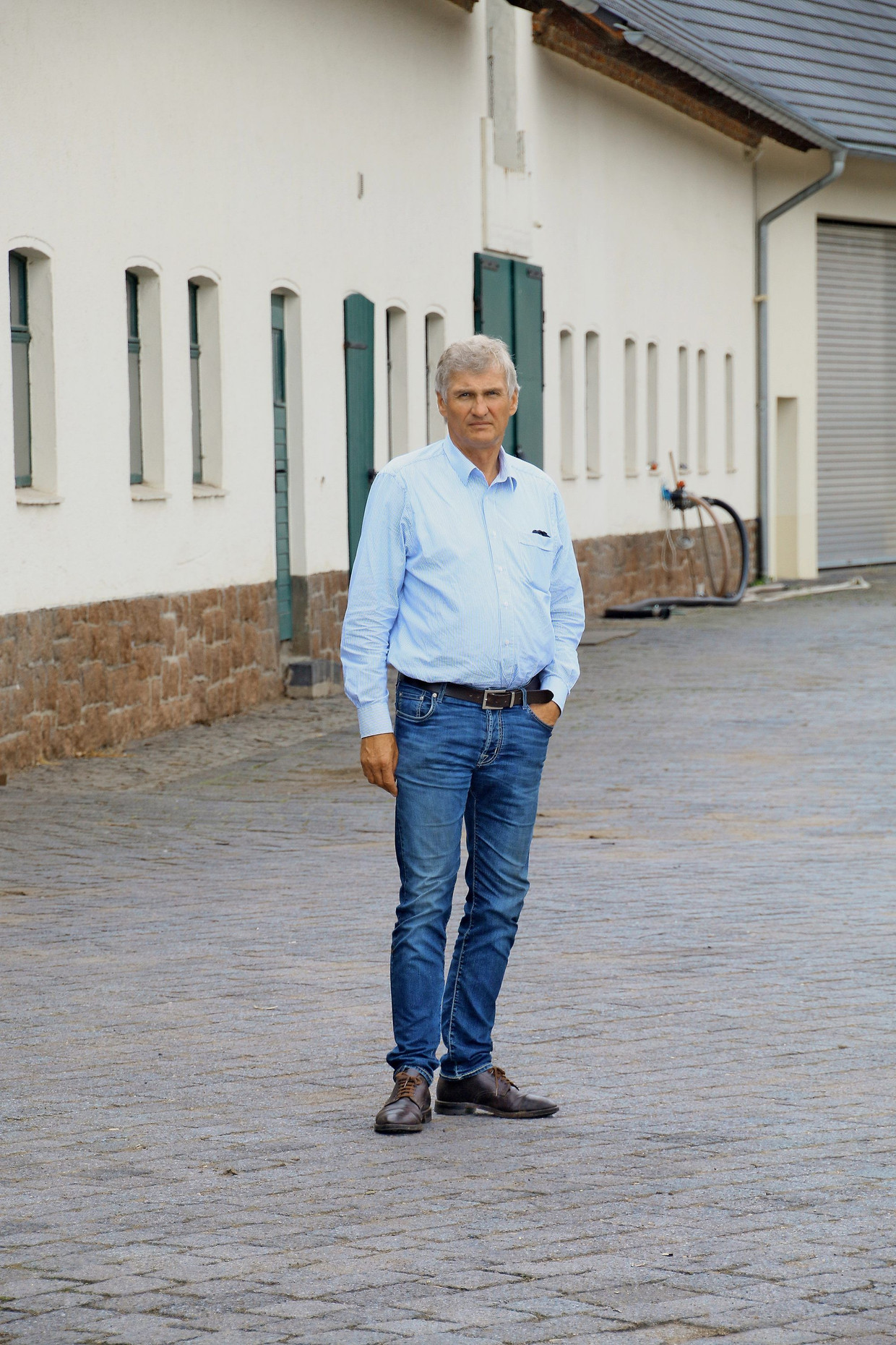 Alfons Wolff ist Landwirt in Sachsen-Anhalt und Bundessprecher der „Freien Bauern“
